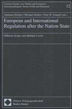 European and International Regulation after the Nation State