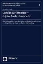 Landesparlamente - (k)ein Auslaufmodell?