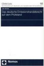 Das Deutsche Emissionshandelsrecht Auf Dem Prufstand: Gewinner Und Verlierer - Globale Finanzmarkte - Supranationale Organisationen - Job-Exporte