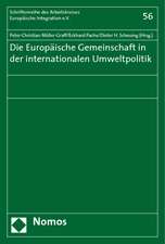 Die europäische Gemeinschaft in der internationalen Umweltpolitik