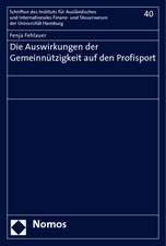 Die Auswirkungen Der Gemeinnutzigkeit Auf Den Profisport: Mit Direkter Demokratie Gegen Das Demokratiedefizit?