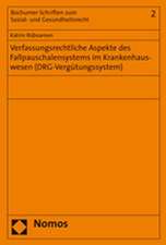 Verfassungsrechtliche Apsekte des Fallpauschalensystems im Krankenhauswesen (DRG-Vergütungssystem)