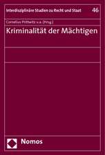 Kriminalitat Der Machtigen: Eine Verfassungsrechtliche Untersuchung Am Beispiel Der Antiterrordatei