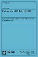 Patents and Public Health