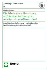 Die Arbeitnehmerüberlassung als Mittel zur Förderung des Arbeitsmarktes in Deutschland