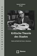 Kritische Theorie Des Staates: Staat Und Recht Bei Franz L. Neumann