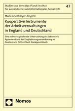 Kooperative Instrumente Der Arbeitsverwaltungen in England Und Deutschland: Eine Rechtsvergleichende Untersuchung Des Jobseeker's Agreement Und Der Ei