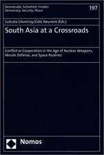 South Asia at a Crossroads