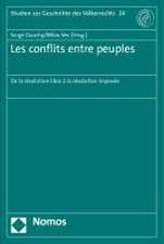 Les conflits entre peuples