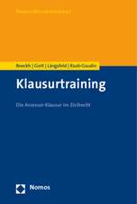 Klausurtraining