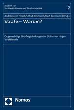 Strafe - Warum?