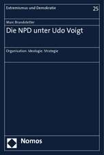 Die NPD unter Udo Voigt