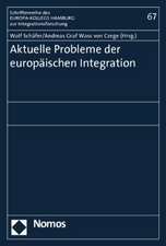 Aktuelle Probleme der europäischen Integration