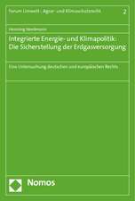 Integrierte Energie- und Klimapolitik: Die Sicherstellung der Erdgasversorgung