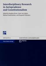 Interdisciplinary Research in Jurisprudence and Constitutionalism