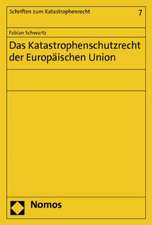 Das Katastrophenschutzrecht der Europäischen Union