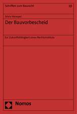 Der Bauvorbescheid