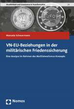 Vn-Eu-Beziehungen in Der Militarischen Friedenssicherung: Eine Analyse Im Rahmen Des Multilateralismus-Konzepts