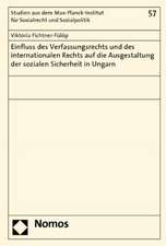 Einfluss Des Verfassungsrechts Und Des Internationalen Rechts Auf Die Ausgestaltung Der Sozialen Sicherheit in Ungarn: Fifth Edition