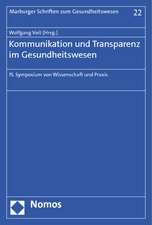 Kommunikation und Transparenz im Gesundheitswesen