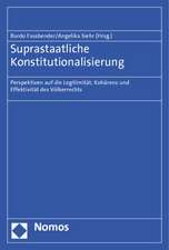 Suprastaatliche Konstitutionalisierung