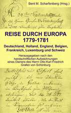 Reise durch Europa 1779-1781