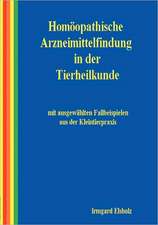 Homöopathische Arzneimittelfindung in der Tierheilkunde mit ausgewählten Fallbeispielen aus der Kleintierpraxis