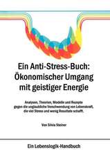 Ein Anti-Stress-Buch: Ökonomischer Umgang mit geistiger Energie