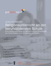 Religionsunterricht an der berufsbildenden Schule