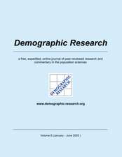 Demographic Research, Volume 8