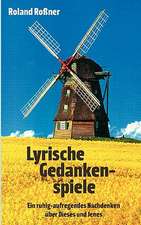 Lyrische Gedankenspiele