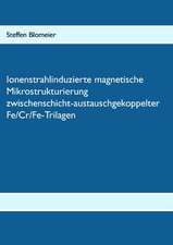 Ionenstrahlinduzierte Magnetische Mikrostrukturierung Zwischenschicht-Austauschgekoppelter Fe/Cr/Fe-Trilagen: Anspruchsvolle Ubungen Fur Ein Abwechslungsreiches Training