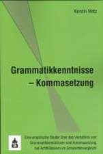 Grammatikkenntnisse - Kommasetzung