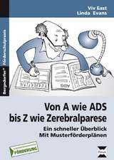 Von A wie ADS bis Z wie Zerebralparese