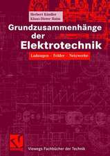 Grundzusammenhänge der Elektrotechnik