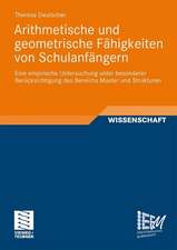 Arithmetische und geometrische Fähigkeiten von Schulanfängern