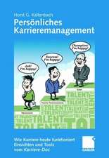 Persönliches Karrieremanagement