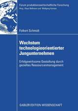 Wachstum technologieorientierter Jungunternehmen