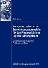 Kompetenzorientierte Erweiterungspotenziale für das Filmproduktionslogistik-Management: Strategische Probleme und Tools