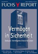 Vermögen in Sicherheit