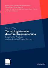 Technologietransfer durch Auftragsforschung: Empirische Analyse und praktische Empfehlungen