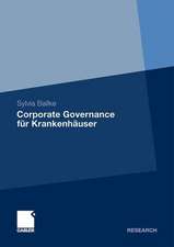 Corporate Governance für Krankenhäuser