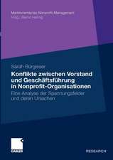 Konflikte zwischen Vorstand und Geschäftsführer in Nonprofit-Organisationen: Eine Analyse der Spannungsfelder und deren Ursachen