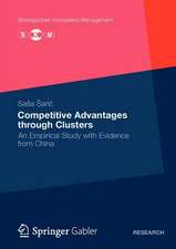 Competitive Advantages through Clusters: An Empirical Study with Evidence from China