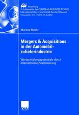 Mergers & Acquisitions in der Automobilzulieferindustrie