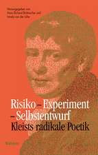 Risiko - Experiment - Selbstentwurf