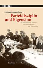 Parteidisziplin und Eigensinn