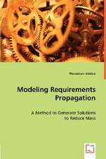 Modeling Requirements Propagation