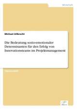 Die Bedeutung Sozio-Emotionaler Determinanten Fur Den Erfolg Von Innovationsteams Im Projektmanagement: Definition Des Iptv-Konzeptes Und Vergleich Der Marktsituationen in Deutschland, Grossbritannien, Frankreich, Italien