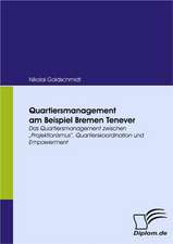 Quartiersmanagement Am Beispiel Bremen Tenever: Politische Konomie - Die Uns Alle Angeht"